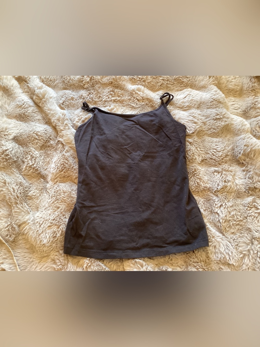 GAP Black Spaghetti Strap Camisole